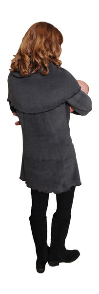 Cowl Neck Fleece Nursing Tunic