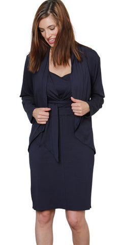 The Jet Set Jacket turns the Jet Set Dress into a suit.