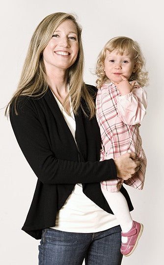 Alison gets more use out of the Signature Jacket on the weekends with the Crossover Shirt and jeans. Note: The Signature Jackets coordinate with all colors of the Crossover Shirts.