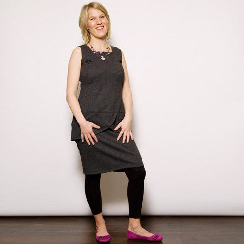 As with all HadleyStilwell designs, the Signature Tunic and Skirt can be dressed down with leggings and flats.