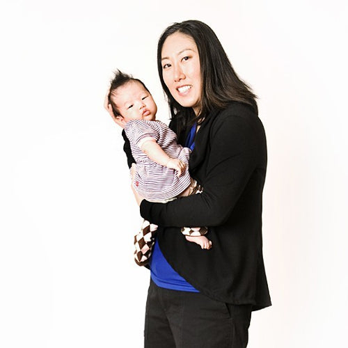 Sue added the Black Signature Jacket over the Royal Blue Crossover Shirt and her own black pants for a quick coordinating outfit. Note: The Signature Jackets coordinate with all colors of the Crossover Shirt. 